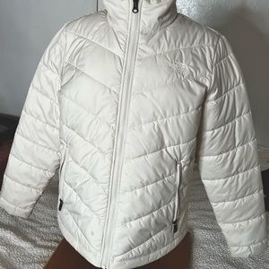 The North Face Off-White Puffer Jacket